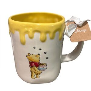 2 Left✨DISNEY x Rae Dunn Winnie the Pooh “Hunny” Jumbo Mug NWT